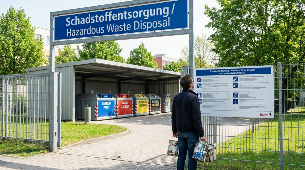 Alte Farben & Farbeimer entsorgen