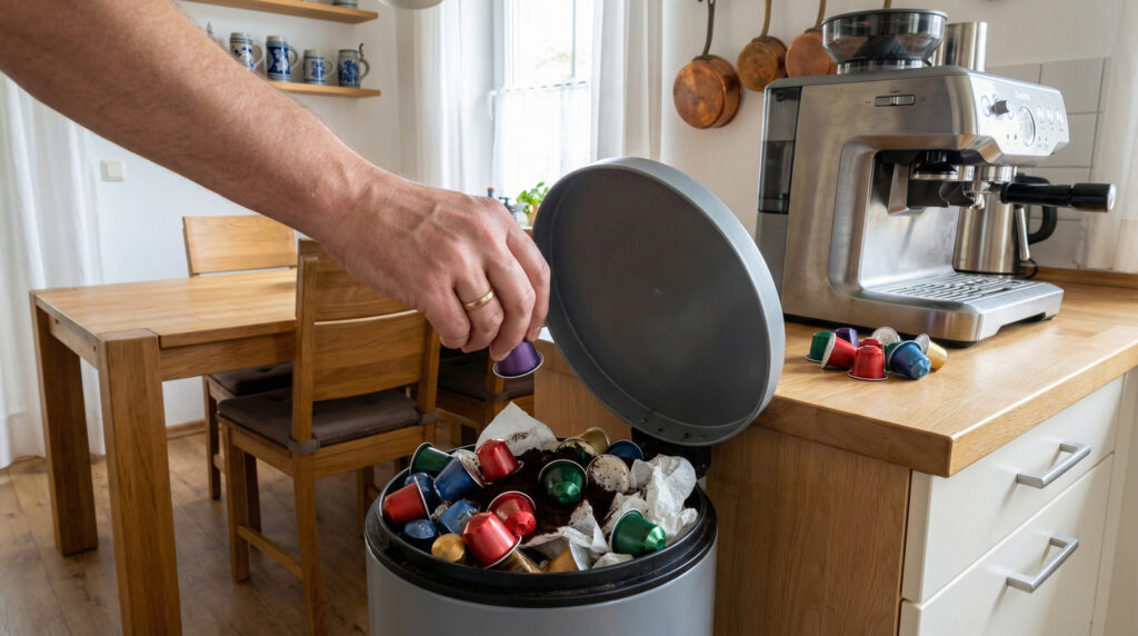Kaffeekapseln richtig entsorgen