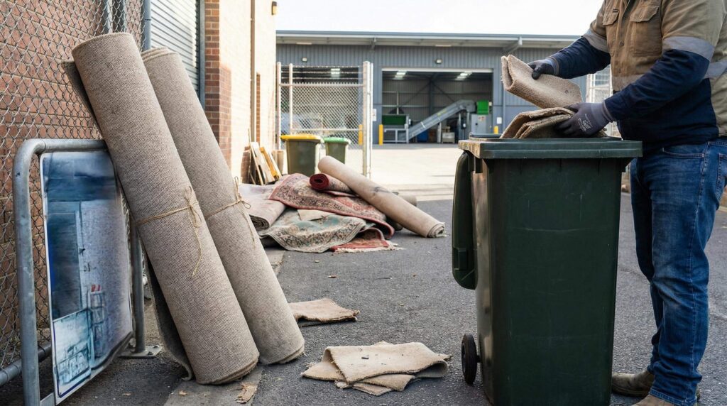 Teppich entsorgen